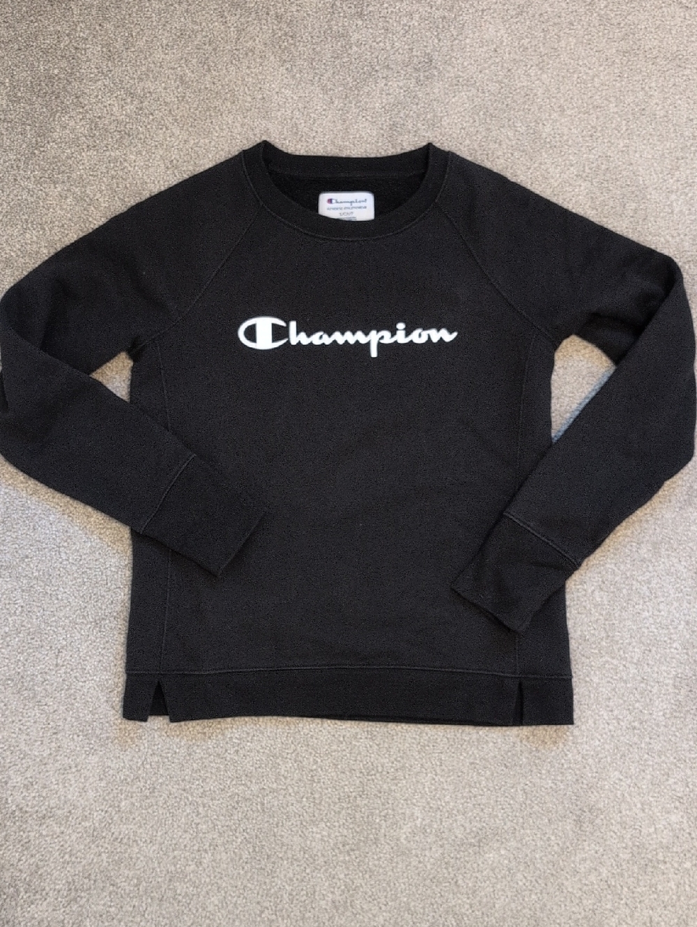 Champion | Black Crewneck Sweatshirt
